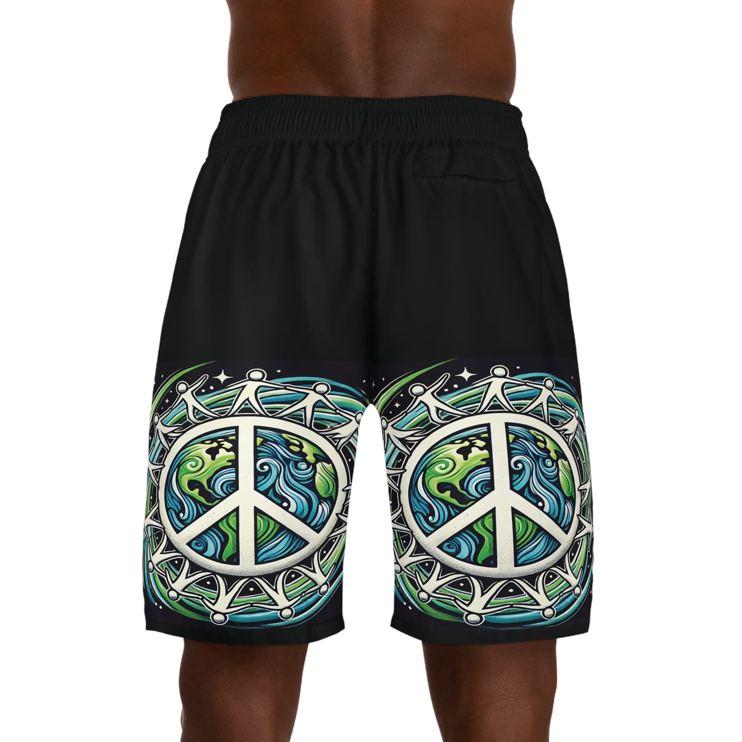 Men's Jogger Shorts (AOP)