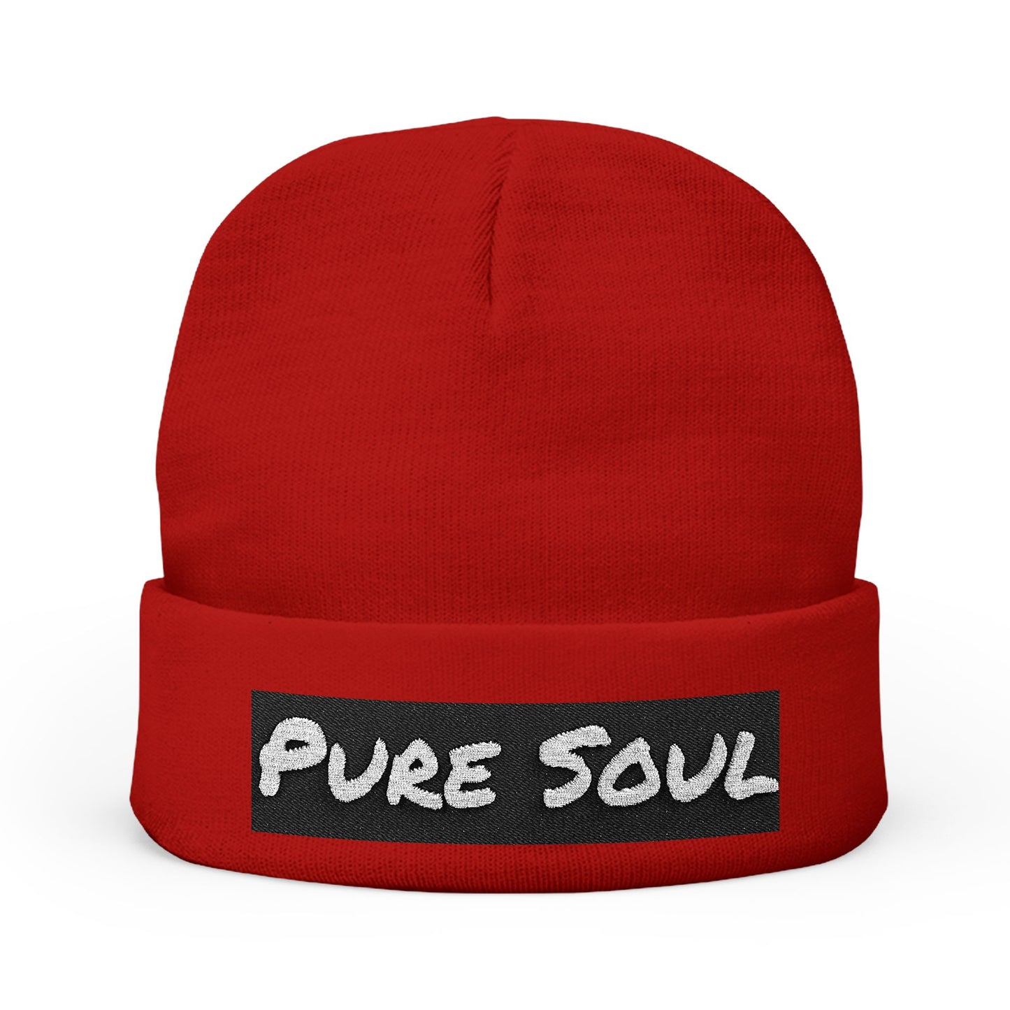 Knit Beanie (Embroidery)