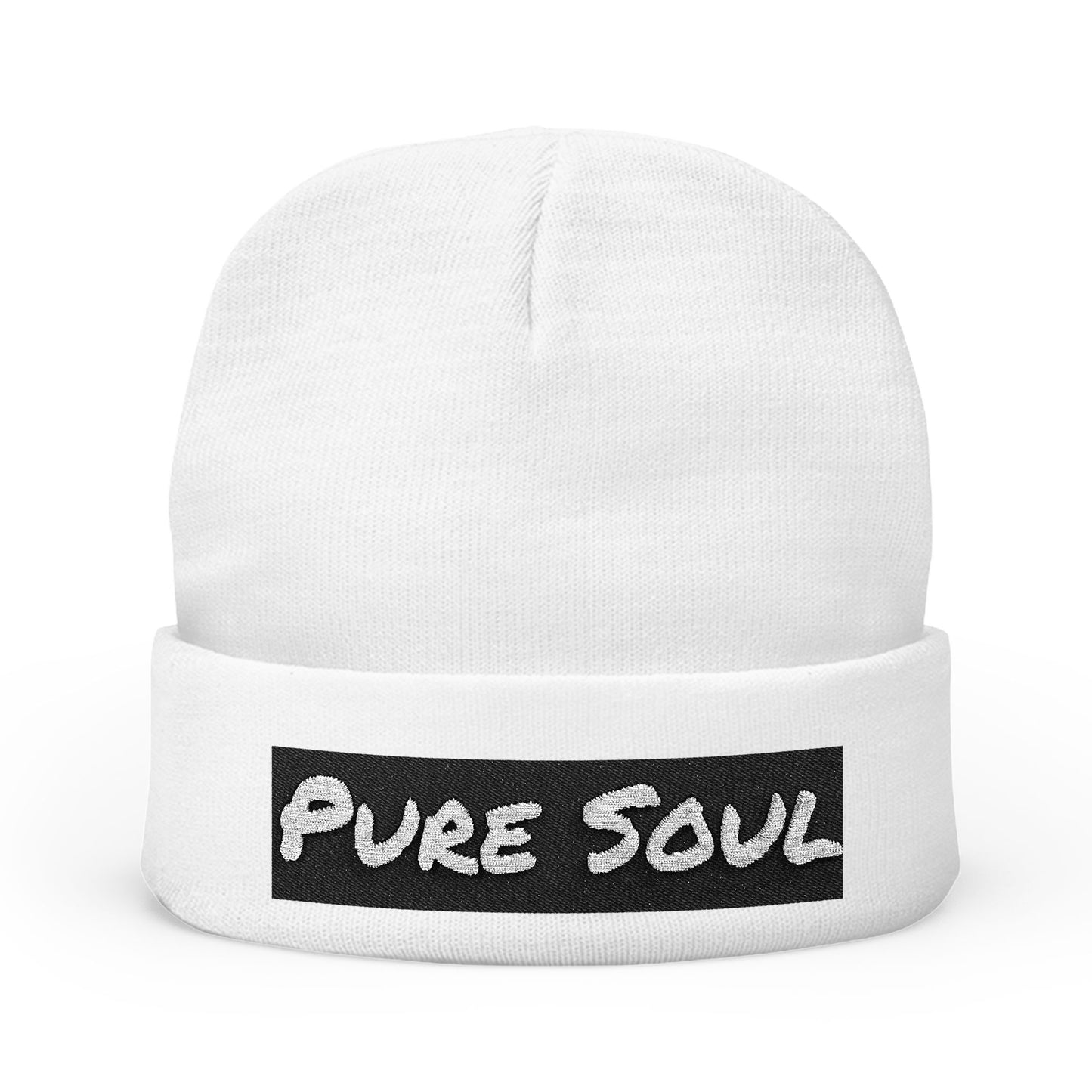 Knit Beanie (Embroidery)
